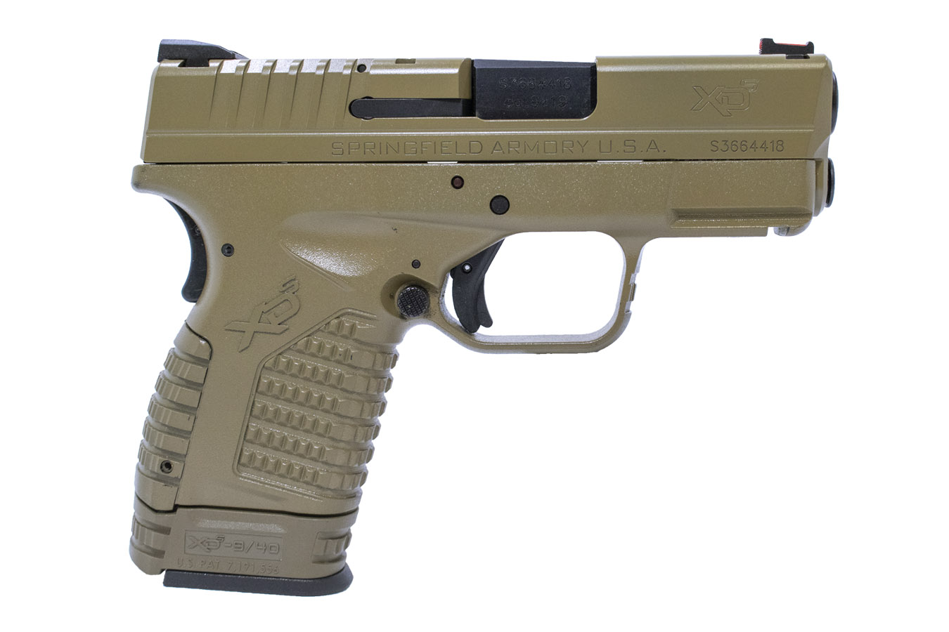 Springfield XDS 3.3 9mm FDE Essentials Package (Manufacturer Sample)